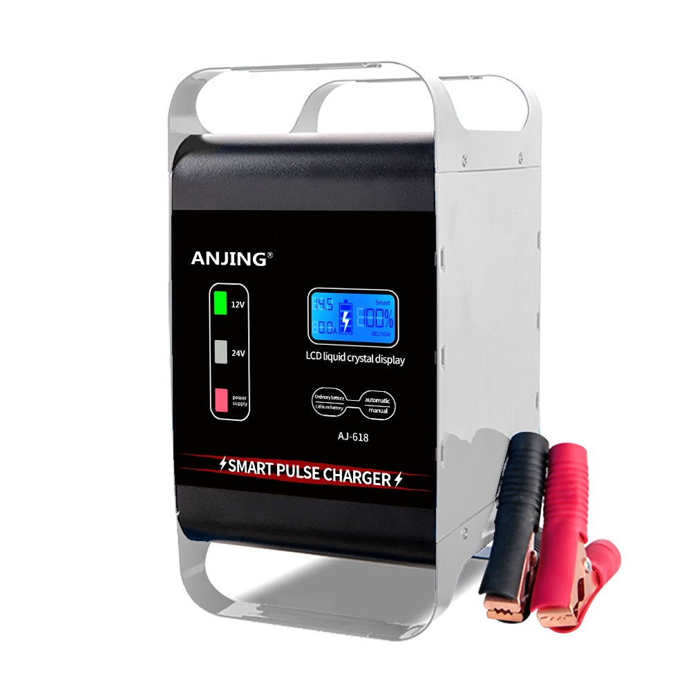 Умное зарядное устройство Anjing AJ-618WH 12V/ 24V 40A 600W для гелевых ...
