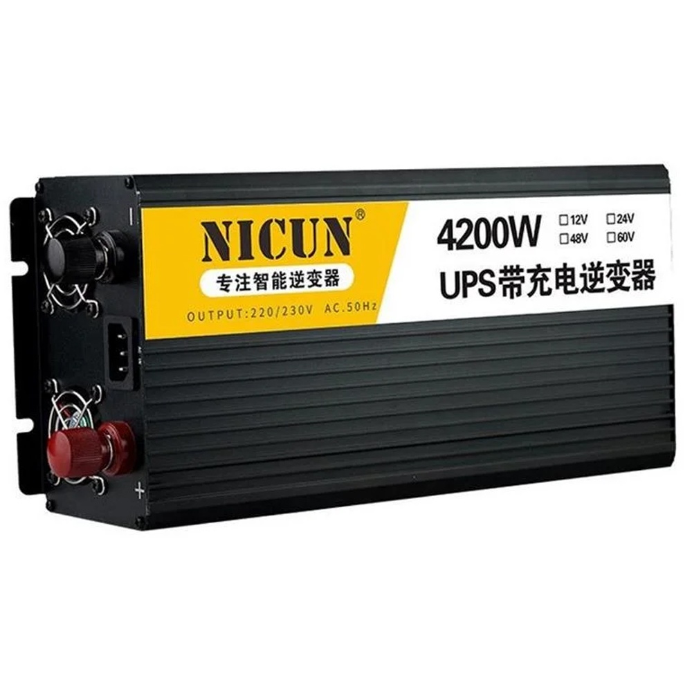 Инвертор Nicun SFX24-220 1500W/ 4200W DC 24V - AC 220V с функцией ...