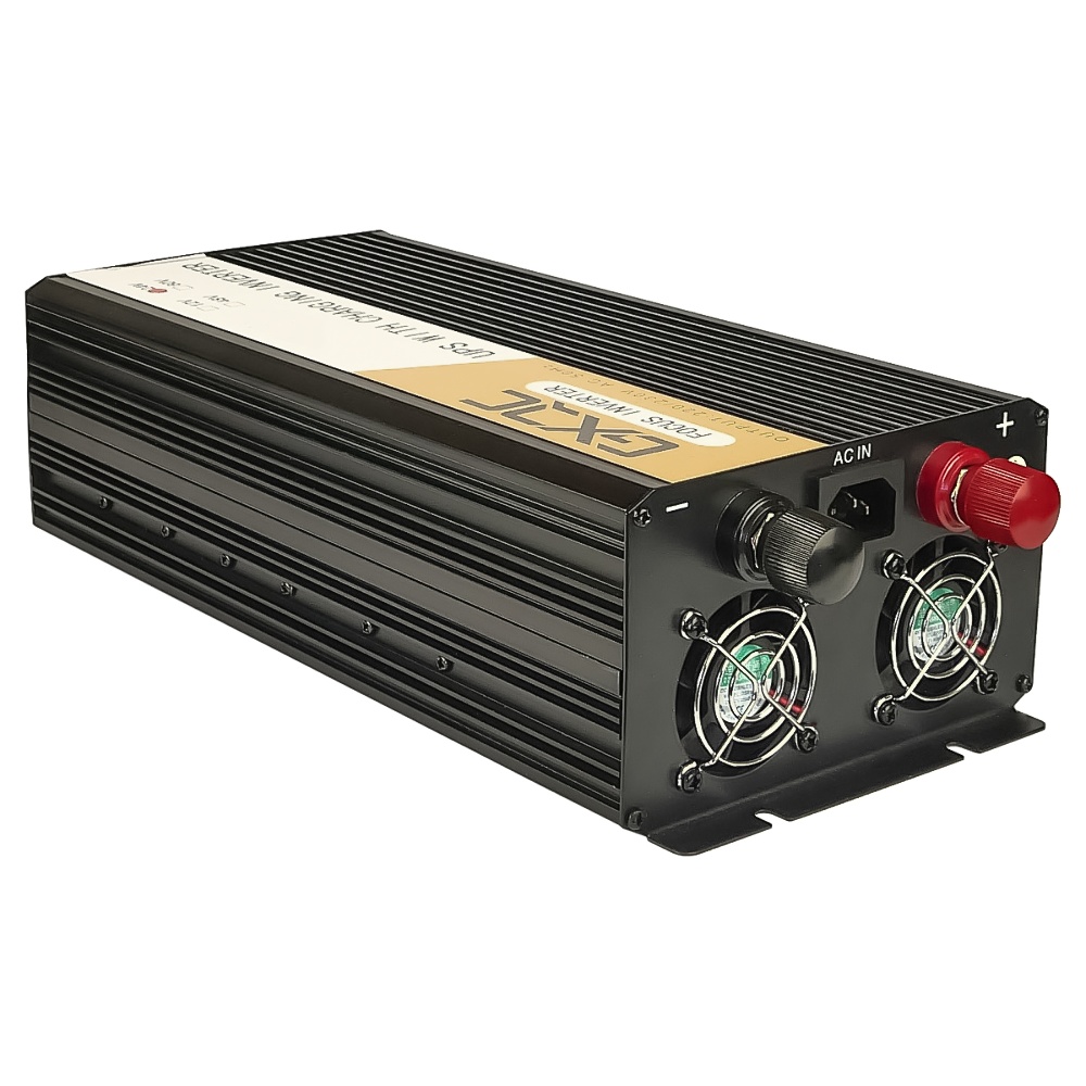 Инвертор GXQC SFX-1500W/ 4200W DC 24V - AC 220V с функцией зарядки ...