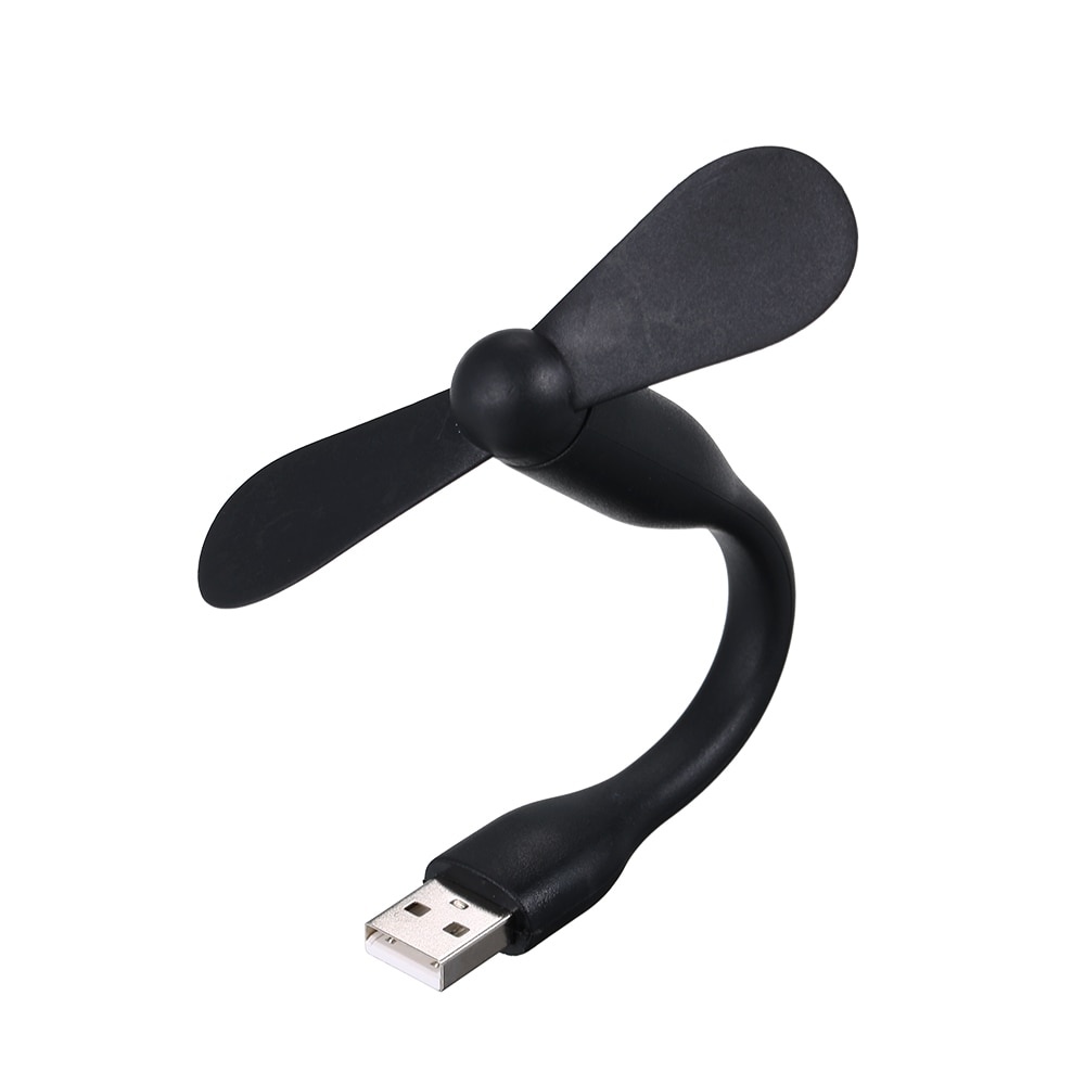 Мобильный вентилятор USB черный | YUCA
