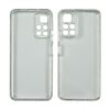 Чехол clear protective with frame для Xiaomi Redmi Note 11 5G/ Poco M4 Pro 5G/ Redmi Note 11T 5G прозрачный Люкс