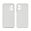 Чехол clear protective with frame для Xiaomi Redmi Note 12 5G (EUR 6,67" 165,88 x 76,21 x 7,98 мм) прозрачный Люкс