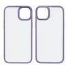 Чехол Aluminum Camera Frame для Apple iPhone 14 Max color  09 сиреневый Люкс