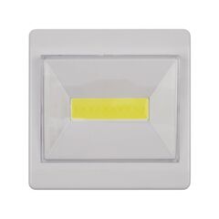 LED светильник магнитный со скотчем, питание от батареек ААА white