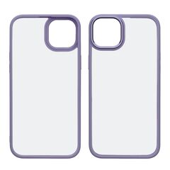 Чехол Aluminum Camera Frame для Apple iPhone 14 Max color  09 сиреневый Люкс