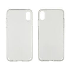 Чехол clear protective with frame для Apple iPhone XS Max прозрачный Люкс