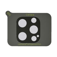 Защитное стекло для Apple на камеру iPhone 12 Pro Max Full Glue (2.5D, Black)