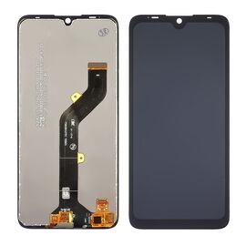 Дисплей для Tecno Pop 5 с чёрным тачскрином