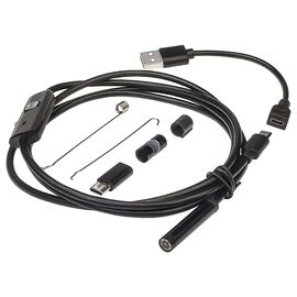 Фото 1. Ендоскоп цифровий, камера 640x480, вологозахист IP67, L=150мм, USB A/Micro/Type C | Yuca.com.ua