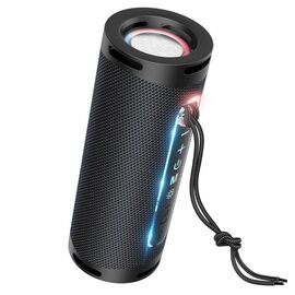 Портативная Bluetooth колонка Hoco HC9 TWS с LED подсветкой black