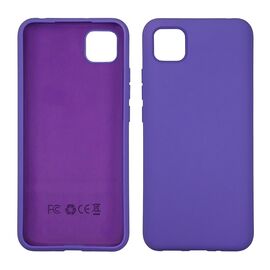 Чехол Full Nano Silicone Case для Xiaomi Redmi 9C/ Redmi 10A/ Poco C3 цвет  03 светло-фиолетовый (без отверстия для сканера отпечатка пальца