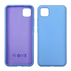 Чехол Full Nano Silicone Case для Xiaomi Redmi 9C/ Redmi 10A/ Poco C3 цвет  14 лавандовый (без отверстия для сканера отпечатка пальца)