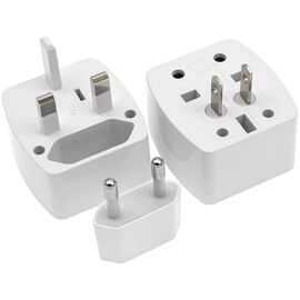 Фото 1. Мережевий перехідник Ldnio Z4 (EU, US, UK) білий | Yuca.com.ua