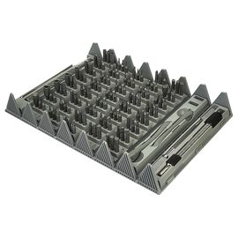 Фото 1. Набір інструментів Kaisi К-8128 (ручка, 120 біт, гнучкий подовжувач, пінцет, 3 лопатки, намагнічувач/розмагнічувач) | Yuca.com.ua