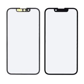 Фото 1. Скло тачскріна з OCA плівкою Apple iPhone 13 mini чорне з олеофобним покриттям, загартоване | Yuca.com.ua