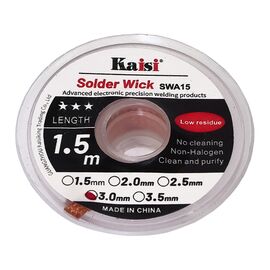 Фото 1. Очищувач припою Kaisi 3015 (3мм x1.5m) | Yuca.com.ua
