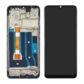 Фото 1. Дисплей для Oppo A5 (2020)/A9 (2020) з чорним тачскріном і корпусною рамкою | Yuca.com.ua