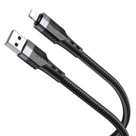 Кабель Borofone BU35 USB to Lightning 1.2m black