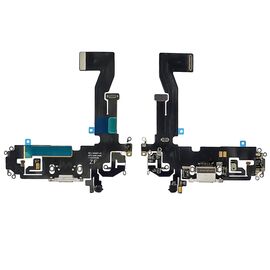 Фото 1. Шлейф для Apple iPhone 12 з білим роз'ємом живлення, з мікрофоном | Yuca.com.ua