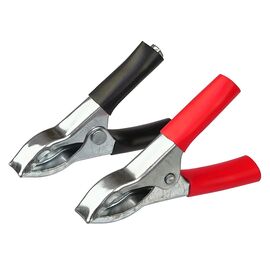 Фото 1. Крокодили для акумулятора 70 мм, комплект 2 шт. | Yuca.com.ua