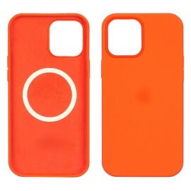 Фото 1. Чохол Full Silicone Case MagSafe для Apple iPhone 12 Pro Max 06 світло-жовтогаряча копія | Yuca.com.ua