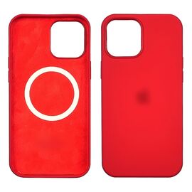 Фото 1. Чохол Full Silicone Case MagSafe для Apple iPhone 12 Pro Max 10 яскраво-червоний копія | Yuca.com.ua