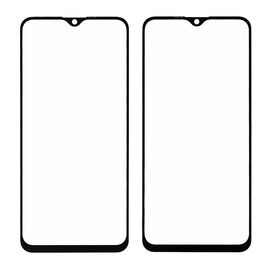 Стекло тачскрина с OCA плёнкой для Vivo Y19/Y5s чёрное с олеофобным покрытием, закалённое