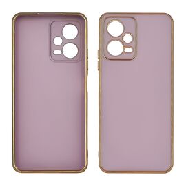 Чехол Glossy Color для Xiaomi Redmi Note 12 5G (6,67") (165,88 x 76,21 x 7,98 мм) цвет  1 лавандовый
