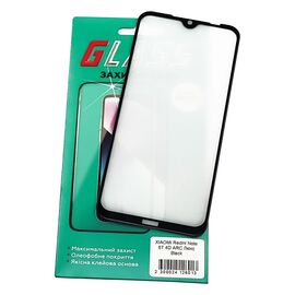 Фото 1. Захисне скло для Xiaomi Redmi Note 8T (0.3 мм, 4D ARC чорне) Люкс | Yuca.com.ua