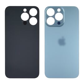 Фото 1. Заднє скло корпусу Apple iPhone 13 Pro Sierra blue (синє) (Big hole) Original | Yuca.com.ua