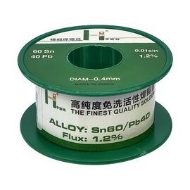 Фото 1. Припій Hanster HST 40 (0,4мм, Sn 60%, Pb 40%) | Yuca.com.ua