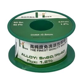 Фото 1. Припій Hanster HST 40 (0,5мм, Sn 60%, Pb 40%) | Yuca.com.ua