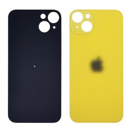 Фото 1. Заднє скло корпусу Apple iPhone 14 Plus Yellow (жовте) (Big Hole) | Yuca.com.ua