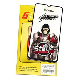 Фото 1. Захисне скло для Samsung A245/ A256/ A156 A24/ A25/ A15 Full Glue Anti-Static (0.3 мм, чорне) | Yuca.com.ua