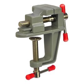 Фото 1. Тиски настільні, слюсарні Mini (струбцина 37мм, ширина губок 35мм, робочий хід 0-27мм) | Yuca.com.ua