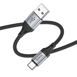 Кабель Hoco X102 USB to Type-C 1m black