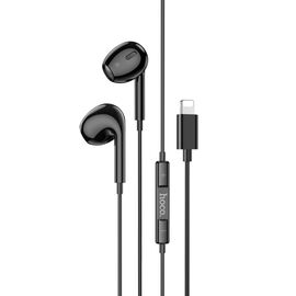 Фото 1. Навушники вкладиші Hoco M111 Max Lightning black | Yuca.com.ua