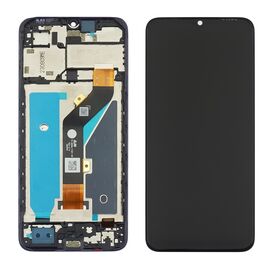 Дисплей для Tecno Spark Go (2023) (BF7) с чёрным тачскрином и корпусной рамкой