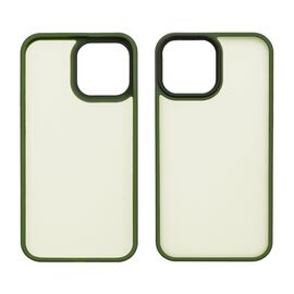Фото 1. Чохол Colorful Matte Case для Apple iPhone 13 Pro Max темно-зелений Люкс | Yuca.com.ua