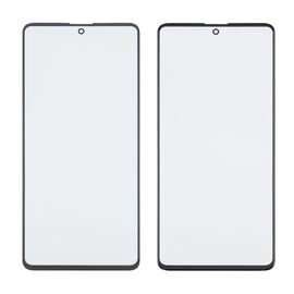 Фото 1. Скло тачскріна з OCA плівкою для Samsung A715/ M515/ G770 Galaxy A71 (2020)/ M51 (2020)/ S10 Lite чорне з олеофобним покриттям | Yuca.com.ua