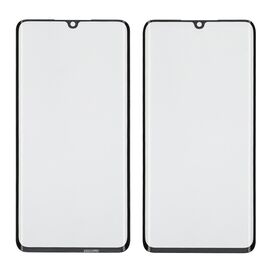 Стекло тачскрина с OCA плёнкой для Xiaomi Mi Note 10 Lite чёрное с олеофобным покрытием, закалённое