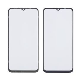 Стекло тачскрина с OCA плёнкой для Tecno Spark Go (2023) чёрное с олеофобным покрытием, закалённое