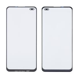 Фото 1. Скло тачскріна з OCA плівкою для Oppo A93 (4G)/ Reno 4 чорне з олеофобним покриттям, загартоване | Yuca.com.ua