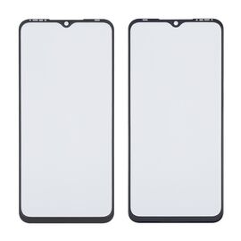 Стекло тачскрина с OCA плёнкой для Tecno Spark Go (2022) чёрное с олеофобным покрытием, закалённое