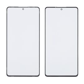 Стекло тачскрина с OCA плёнкой для Xiaomi 11T/ 11T Pro/ Poco F4 GT чёрное с олеофобным покрытием, закалённое