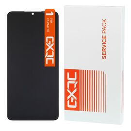 Фото 1. Дисплей для Samsung A127F Galaxy A12S (2021) (BOE B3 yellow flex) з чорним тачскріном Service Pack | Yuca.com.ua