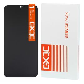 Дисплей для Realme C30S с чёрным тачскрином Service Pack