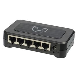 Фото 1. Комутатор Alfa S805 switch 10/100/1000Mbps 5 портів black | Yuca.com.ua
