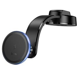 Фото 1. Автотримач Hoco HW25 магнітний з бездротовою зарядкою black | Yuca.com.ua