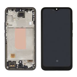 Фото 1. Дисплей для Samsung A346 Galaxy A34 (2023) з чорним тачскрином та чорною корпусною рамкою (з широким обідком) OLED | Yuca.com.ua